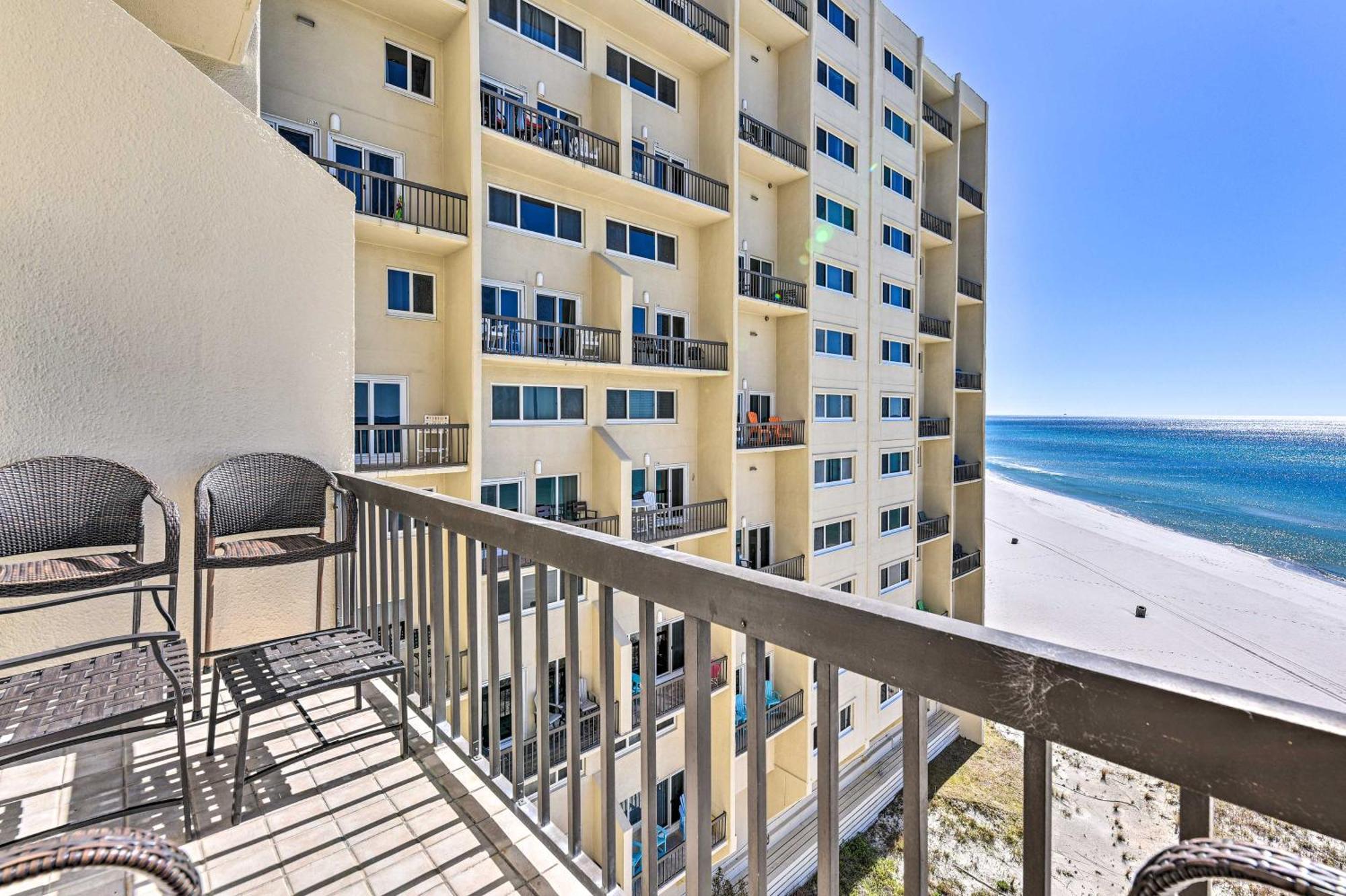 Panama City Beachfront Condo, Near Pier Park! Dış mekan fotoğraf