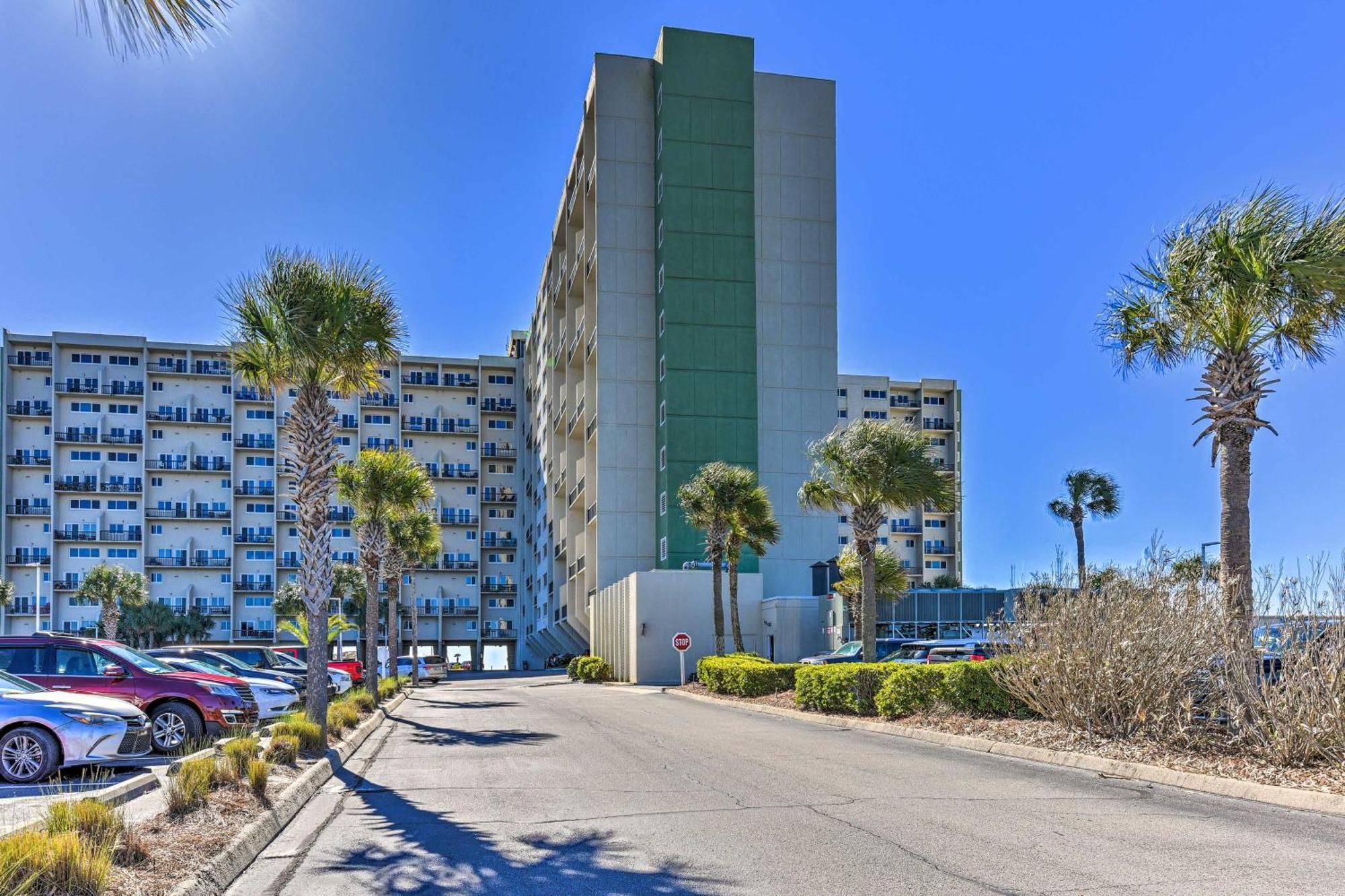 Panama City Beachfront Condo, Near Pier Park! Dış mekan fotoğraf