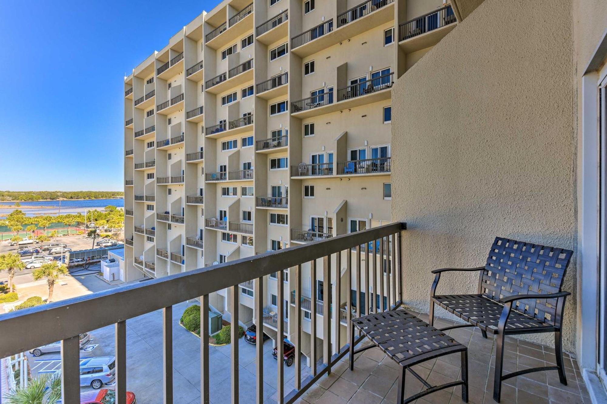 Panama City Beachfront Condo, Near Pier Park! Dış mekan fotoğraf