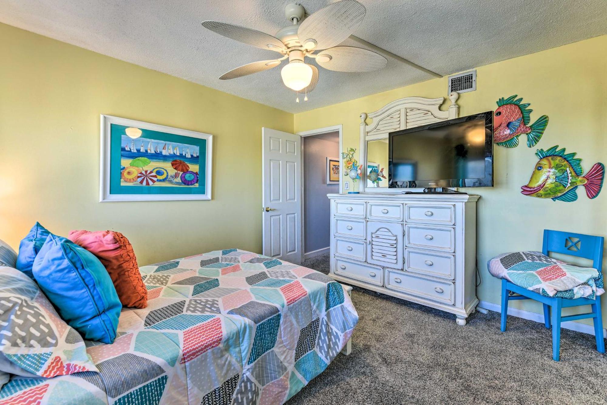 Panama City Beachfront Condo, Near Pier Park! Dış mekan fotoğraf