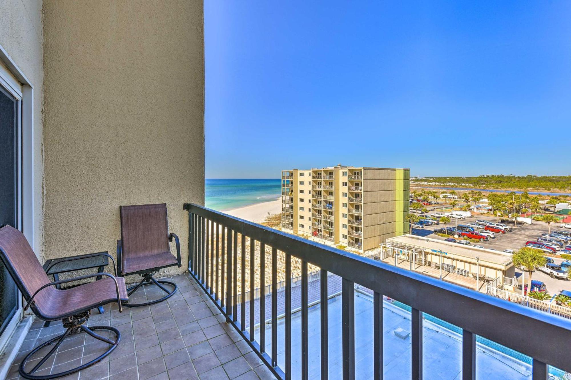 Panama City Beachfront Condo, Near Pier Park! Dış mekan fotoğraf